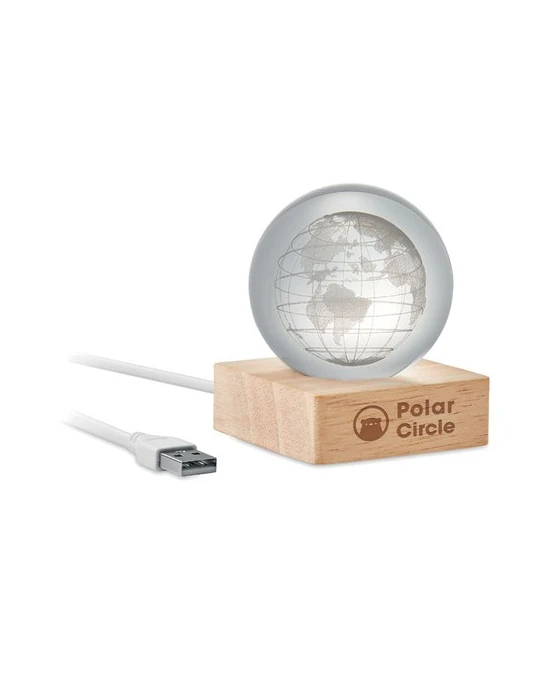 GLOBE LIGHT Globe en verre LED