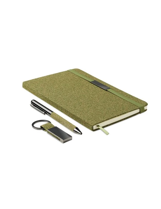 CHIPPEWA SET Coffret cadeau 3 pièces Couleurs : vert cadeau collaborateur premium