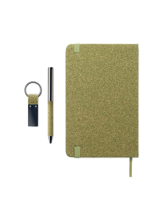 CHIPPEWA SET Coffret cadeau 3 pièces Couleurs : vert personnalisation rapide en France