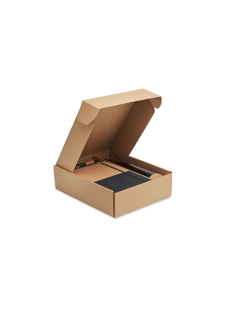 CADEAU Coffret cadeau 3 pièces Couleurs : noir cadeau collaborateur premium