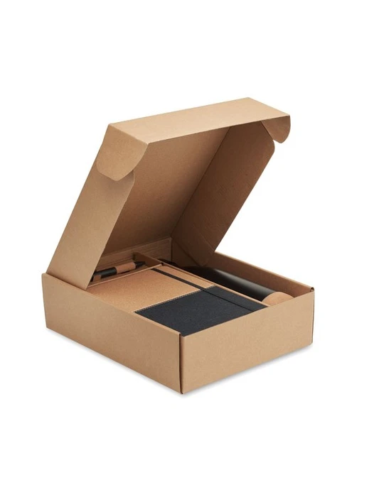 CADEAU Coffret cadeau 3 pièces Couleurs : noir cadeau collaborateur premium