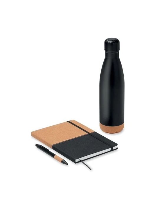 CADEAU Coffret cadeau 3 pièces Couleurs : noir personnalisation rapide en France