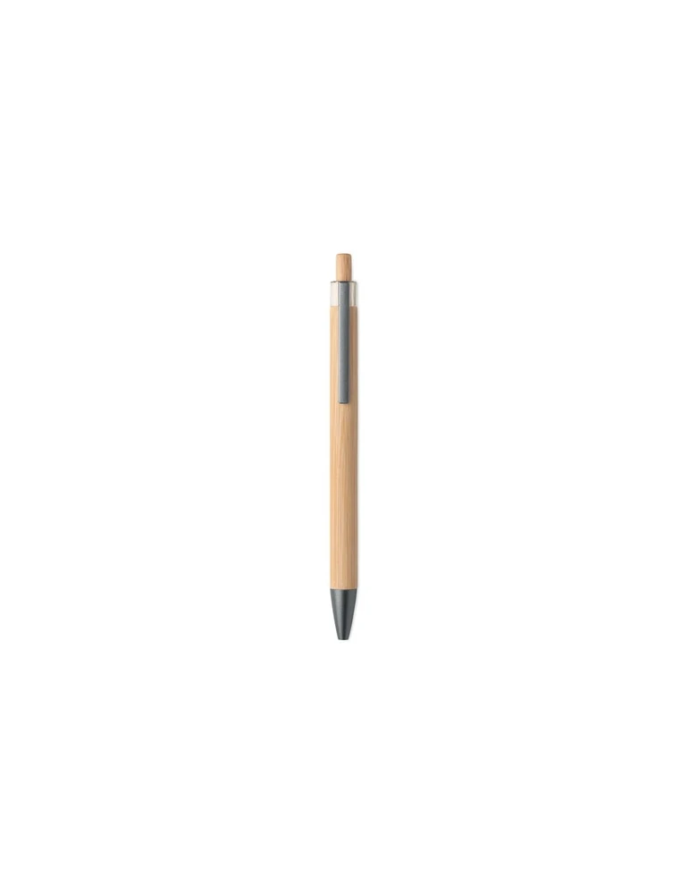 ITEA Stylo en bambou Couleurs : bois personnalisable avec votre logo