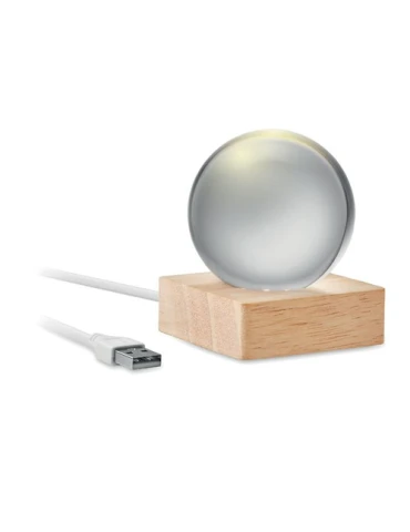 LIGHT Sphère en verre LED