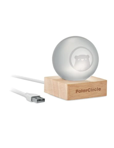 LIGHT Sphère en verre LED 2