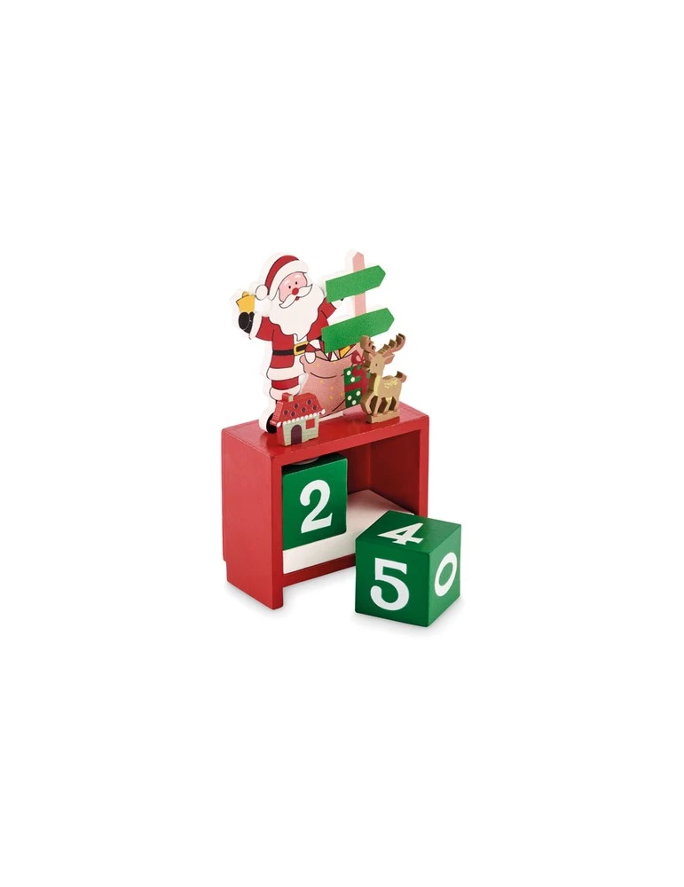 LASKENTA Calendrier de Noël Couleurs : assortiment objet promotionnel éco-responsable