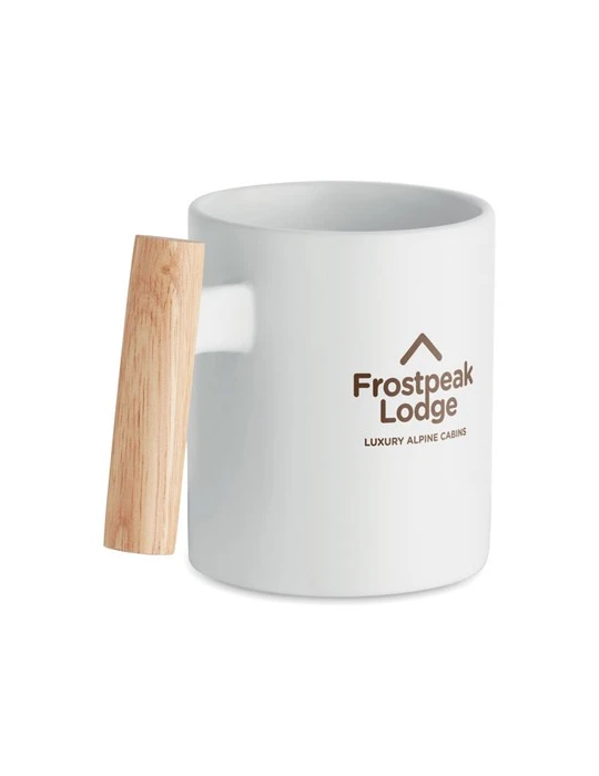 CRENATE Mug en céramique 320 ml Couleurs : blanc impression haute définition