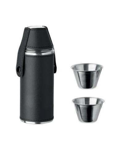 COCOON Bouteille avec gobelets Couleurs : noir