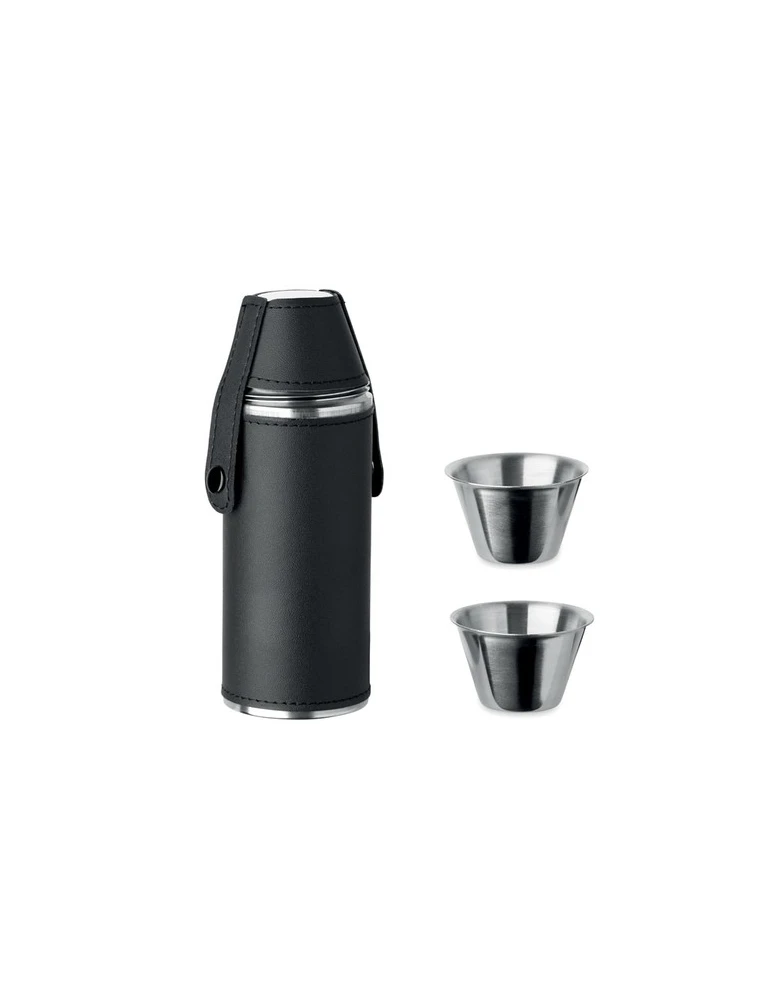COCOON Bouteille avec gobelets Couleurs : noir