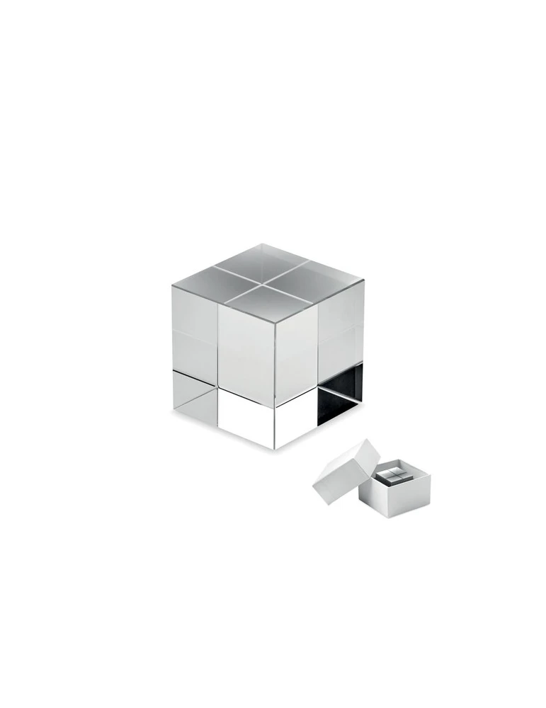 KUBEWARD Trophée en verre Cube