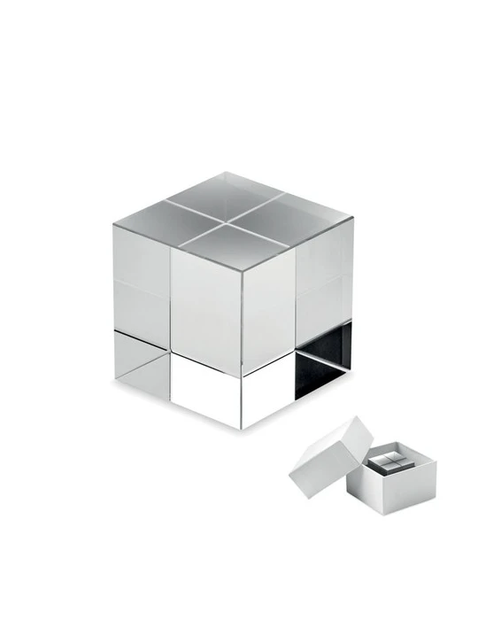 KUBEWARD Trophée en verre Cube