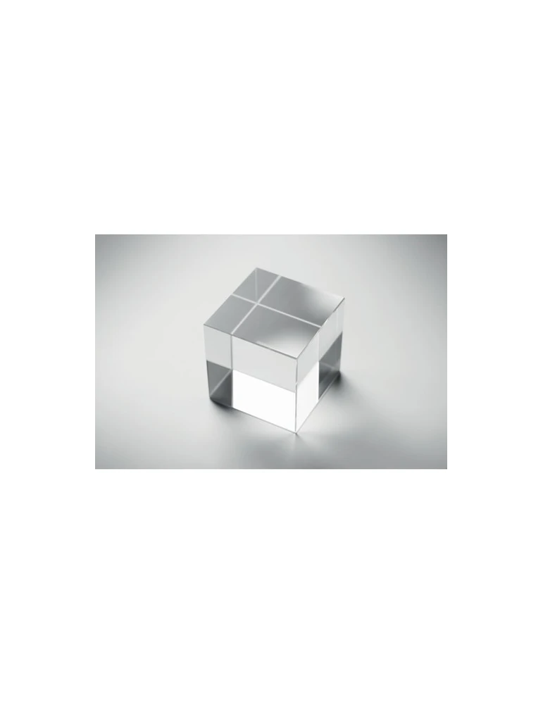 KUBEWARD Trophée en verre Cube