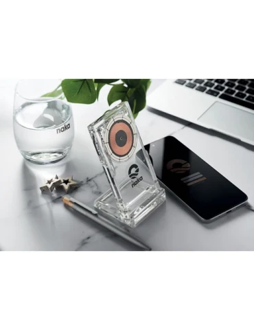 CRYL Chargeur sans fil 15W Matières : acrylique Couleurs : transparent 2