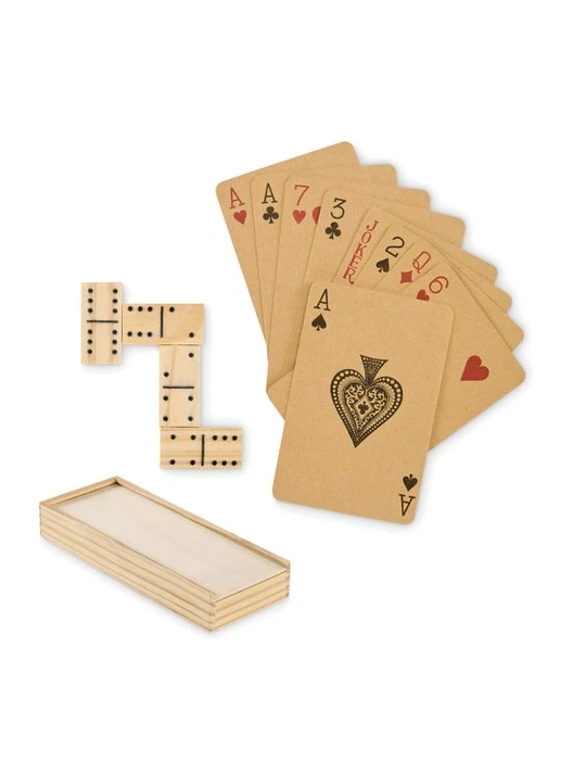 DOMI&CARDS Jeu de dominos et de cartes