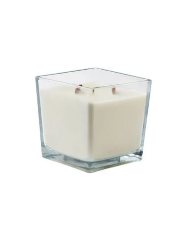 RIUADA Bougie en cire végétal 1300 gr Matières : verre Couleurs : transparent