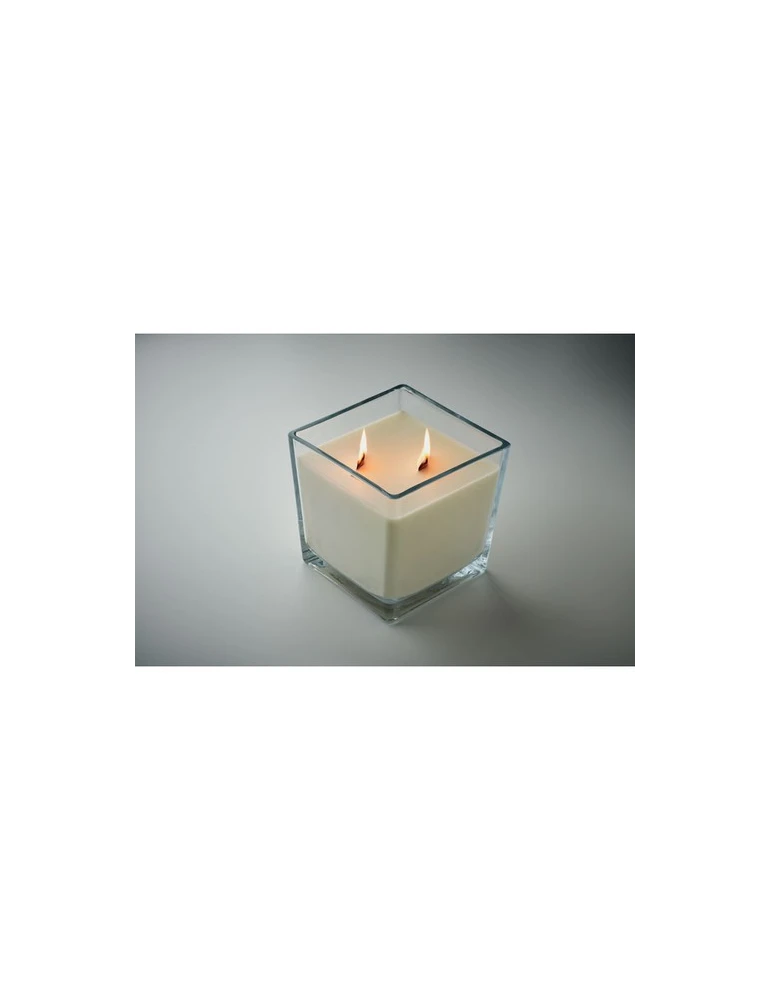 RIUADA Bougie en cire végétal 1300 gr Matières : verre Couleurs : transparent goodies publicitaire événementiel