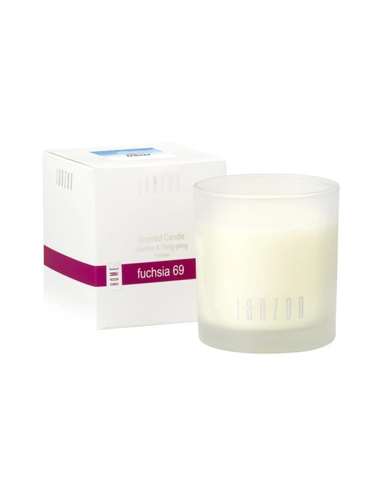 Janzen Scented Candle Fuchsia 69 Matières : cire Couleurs : translucide impression haute définition