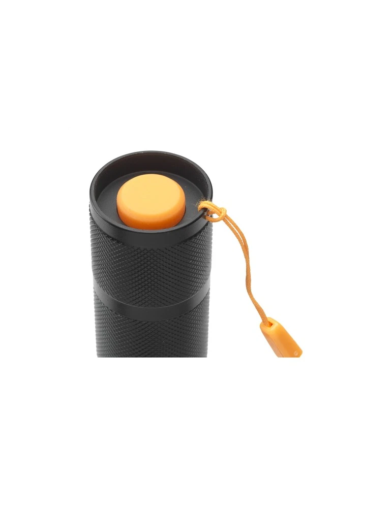 Homey's Mel Outdoor Flashlight lampe de poche Matières : aluminium Couleurs : noir marquage laser ultra précis