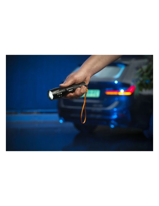 Homey's Mel Outdoor Flashlight lampe de poche Matières : aluminium Couleurs : noir cadeau collaborateur premium