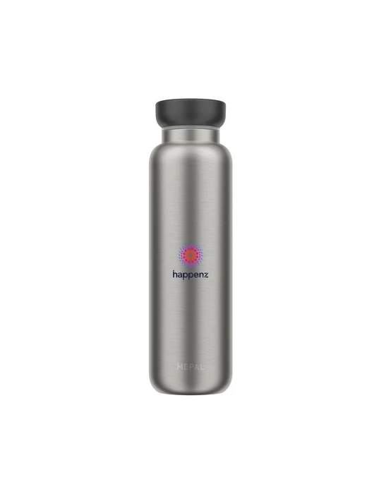 Mepal Bouteille Thermos Ellipse 900 ml Matières : silicone Contenance : 900 ml Couleurs : noir nordique personnalisable avec vot
