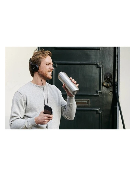 Mepal Bouteille Thermos Ellipse 900 ml Matières : silicone Contenance : 900 ml Couleurs : noir nordique impression haute définit