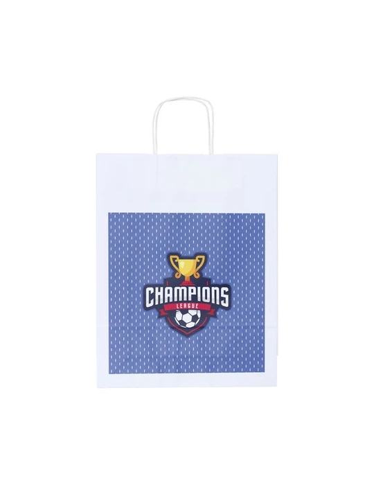 Pagari Paper Bag A3 sac en papier Matières : papier Couleurs : blanc marquage laser ultra précis