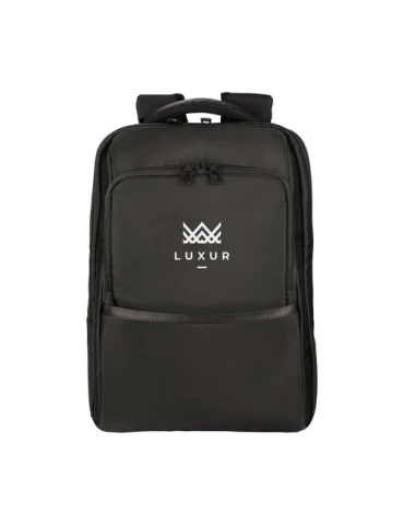 Tucano Lunar Business Backpack 15,6 inch sac à dos Matières : PET recyclé Couleurs : noir Contenance : 17 L