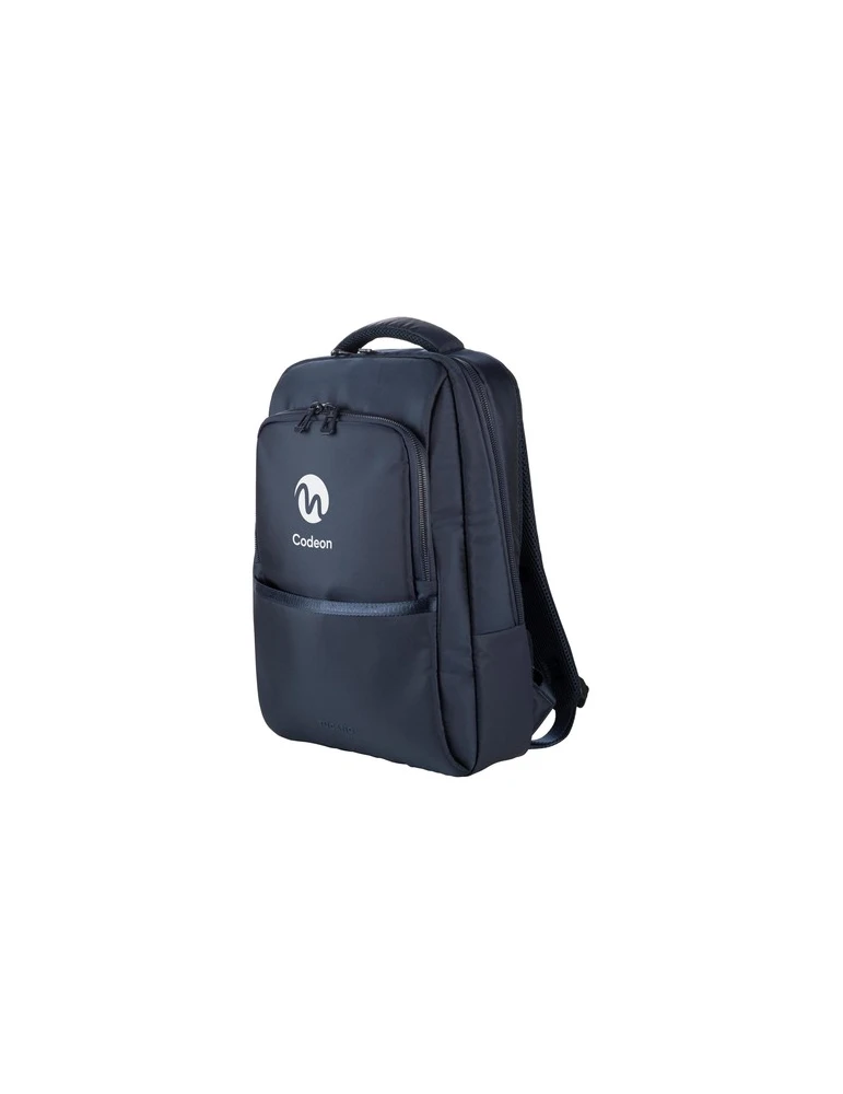 Tucano Lunar Business Backpack 15,6 inch sac à dos Matières : PET recyclé Couleurs : bleu foncé Contenance : 17 L cadeau entrepr