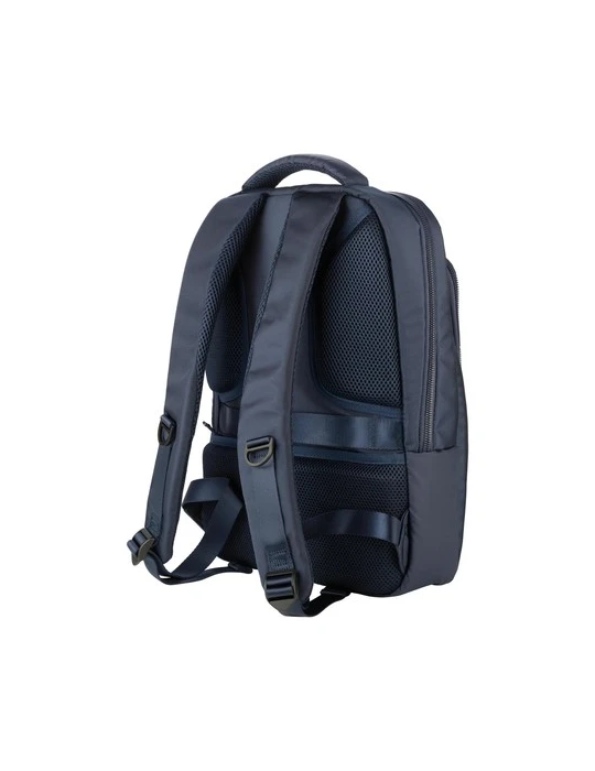 Tucano Lunar Business Backpack 15,6 inch sac à dos Matières : PET recyclé Couleurs : bleu foncé Contenance : 17 L personnalisati