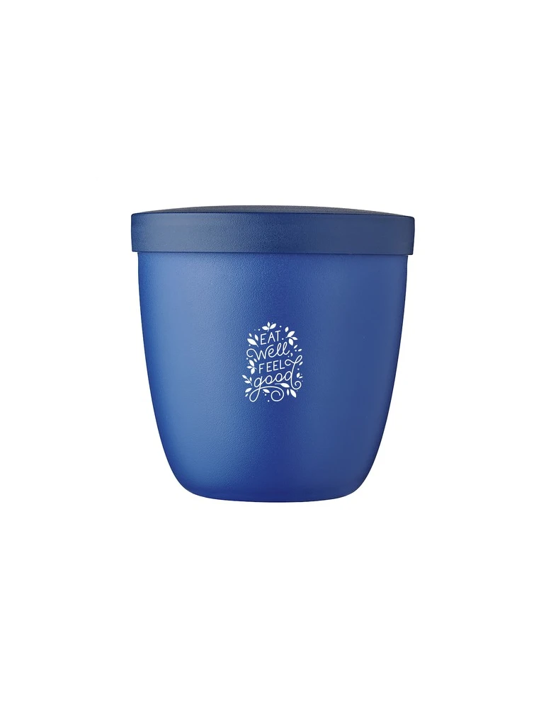 Mepal Snackpot Ellipse 500 ml Matières : polypropylène (PP) Couleurs : bleu vif Contenance : 500 ml cadeau collaborateur premium