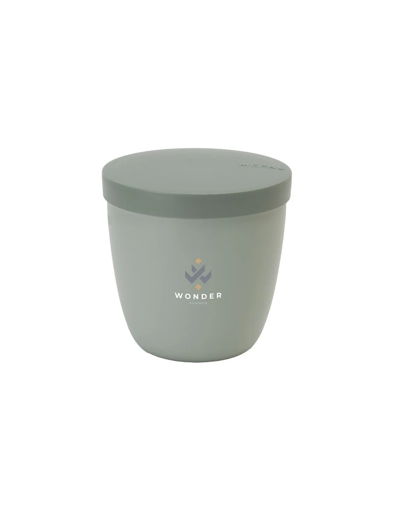 Mepal Snackpot Ellipse 500 ml Matières : polypropylène (PP) Couleurs : vert sauge Contenance : 500 ml cadeau entreprise pas cher