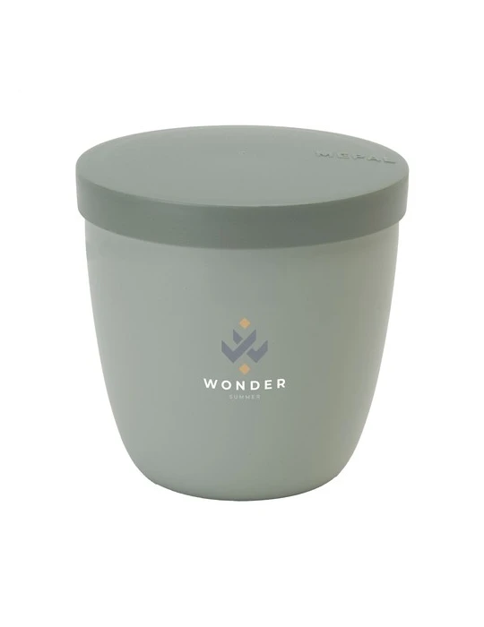 Mepal Snackpot Ellipse 500 ml Matières : polypropylène (PP) Couleurs : vert sauge Contenance : 500 ml cadeau entreprise pas cher