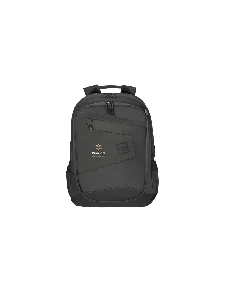 Tucano Lato Backpack 17 inch sac à dos Matières : PET recyclé Couleurs : noir Contenance : 30 L