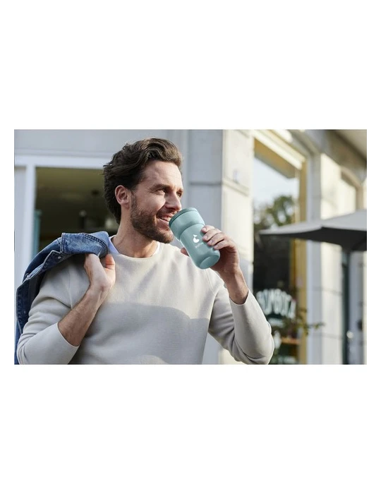 Mepal Tasse de Voyage 275 ml Matières : silicone Contenance : 275 ml Couleurs : vert nordique cadeau client original