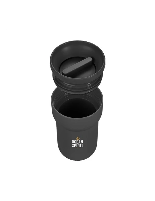 Mepal Tasse de Voyage 275 ml Matières : silicone Contenance : 275 ml Couleurs : noir nordique personnalisation rapide en France