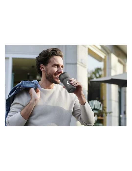 Mepal Tasse de Voyage 275 ml Matières : silicone Contenance : 275 ml Couleurs : noir nordique objet publicitaire robuste