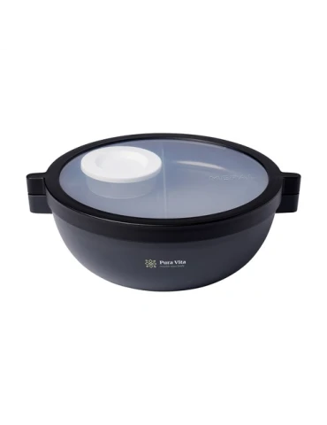 Mepal Basic Bento Bol à Déjeuner Vita 1,5 L Matières : silicone Contenance : 1,5 L Couleurs : noir nordique