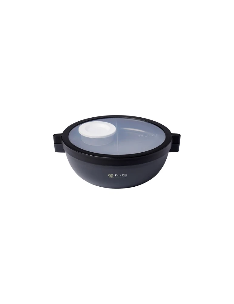 Mepal Basic Bento Bol à Déjeuner Vita 1,5 L Matières : silicone Contenance : 1,5 L Couleurs : noir nordique