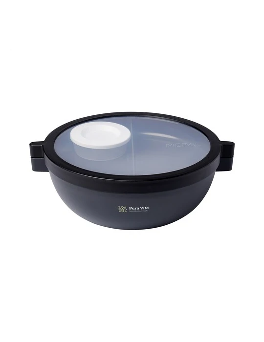 Mepal Basic Bento Bol à Déjeuner Vita 1,5 L Matières : silicone Contenance : 1,5 L Couleurs : noir nordique
