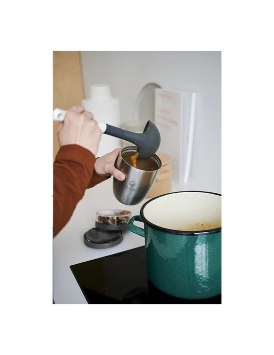 Mepal Lunchpot Isotherme Inox Ellipse 500 ml Matières : acier inoxydable Contenance : 500 ml Couleurs : noir nordique cadeau col