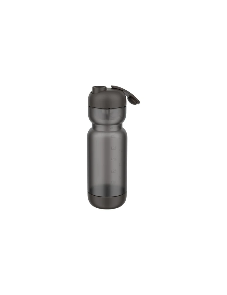 Bidon de Sport Shake 800 ml Matières : silicone Couleurs : noir Contenance : 800 ml cadeau collaborateur premium