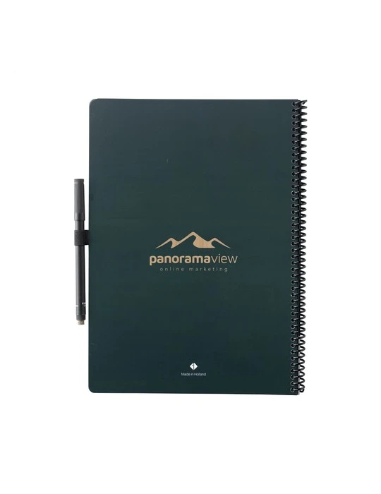 Bambook Classic Original Notebook A4 Matières : carton Couleurs : vert forêt goodies publicitaire événementiel