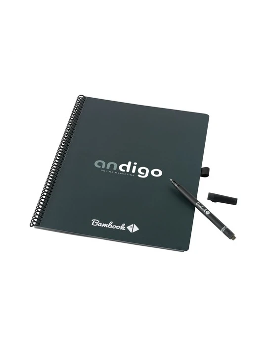 Bambook Classic Original Notebook A4 Matières : carton Couleurs : vert forêt cadeau collaborateur premium