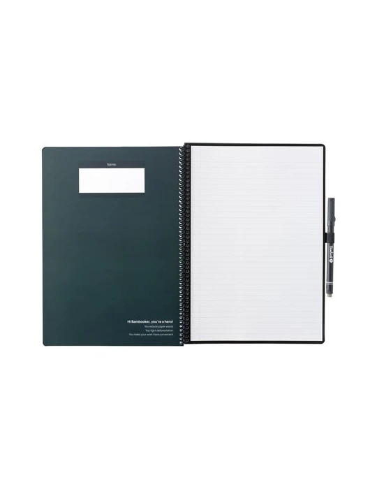 Bambook Classic Original Notebook A4 Matières : carton Couleurs : vert forêt accessoire événementiel unique