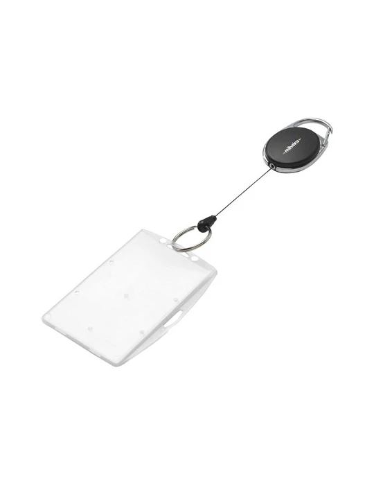 Aspen RollerClip Keychain Matières : ABS Couleurs : noir goodies publicitaire événementiel