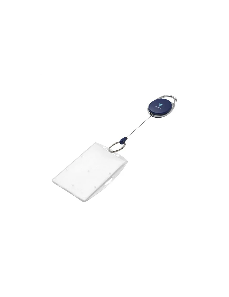 Aspen RollerClip Keychain Matières : ABS Couleurs : bleu impression haute définition