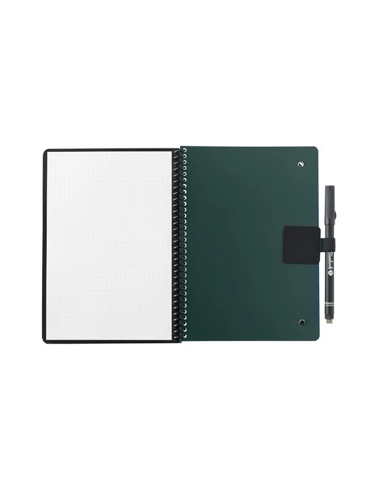 Bambook Classic Original Dot Grid Notebook A5 Matières : carton Couleurs : vert forêt marquage couleur éclatante