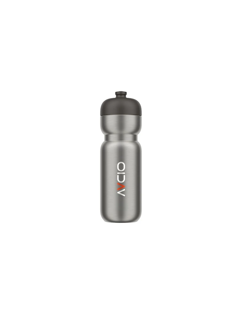 Mepal Bidon de Sport Inox Pull 800 ml Matières : silicone Couleurs : noir Contenance : 800 ml