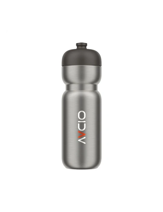 Mepal Bidon de Sport Inox Pull 800 ml Matières : silicone Couleurs : noir Contenance : 800 ml