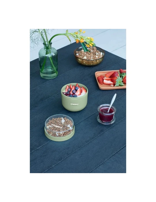 Brabantia Make & Take Pot à yaourt Matières : silicone Couleurs : jade Contenance : 500 ml cadeau client original